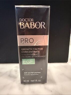 Doctor Babor PRO Growth Factor Concentrate - Green & Black Packaging